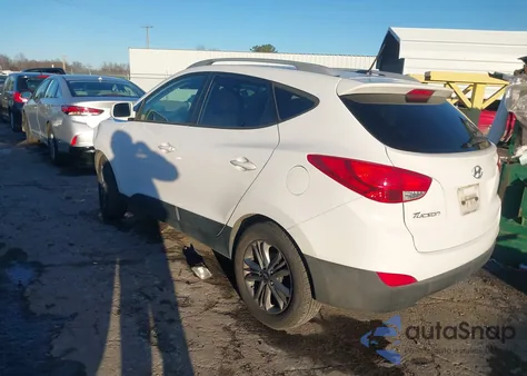 2015 Hyundai Tucson Se из США, поврежденный, VIN KM8JU3AG8FU112712